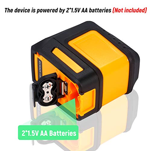 OWSOO Nível de laser Autonivelador de linha cruzada horizontal e vertical profissional Auto-nivelame