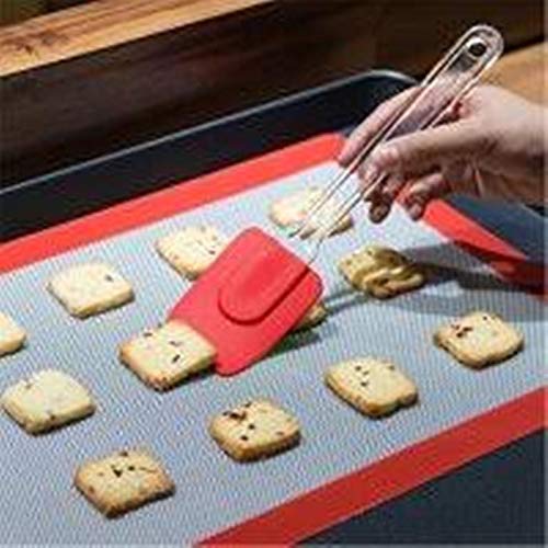 Snowpearl Silicone Reusable Flower Shape Chocolate Mould, 15 Cavity and Silicone Brush-Spatula Set, Kitchen Baking Tools Accessories Combo Set 1