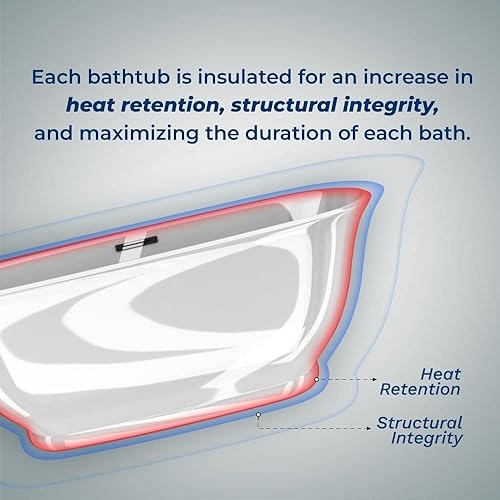 Miniatura 9 de Streamline N-940-75FSWH-FM - Bandeja de desagüe externo independiente