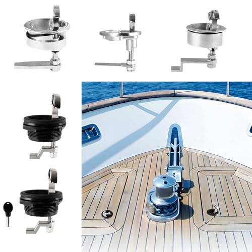 Loquet de bateau à dégagement rapide en acier inoxydable pour pont