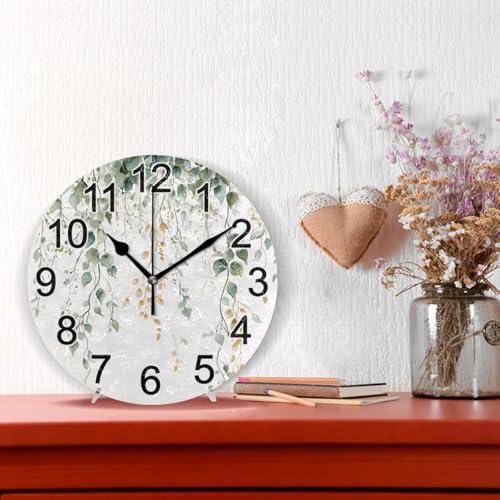 Horloge murale décorative sauge, cadeau maison idéal - 3