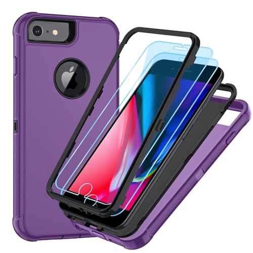 Coque iPhone 7 antichoc violette pour protéger votre smartphone lors de vos sorties