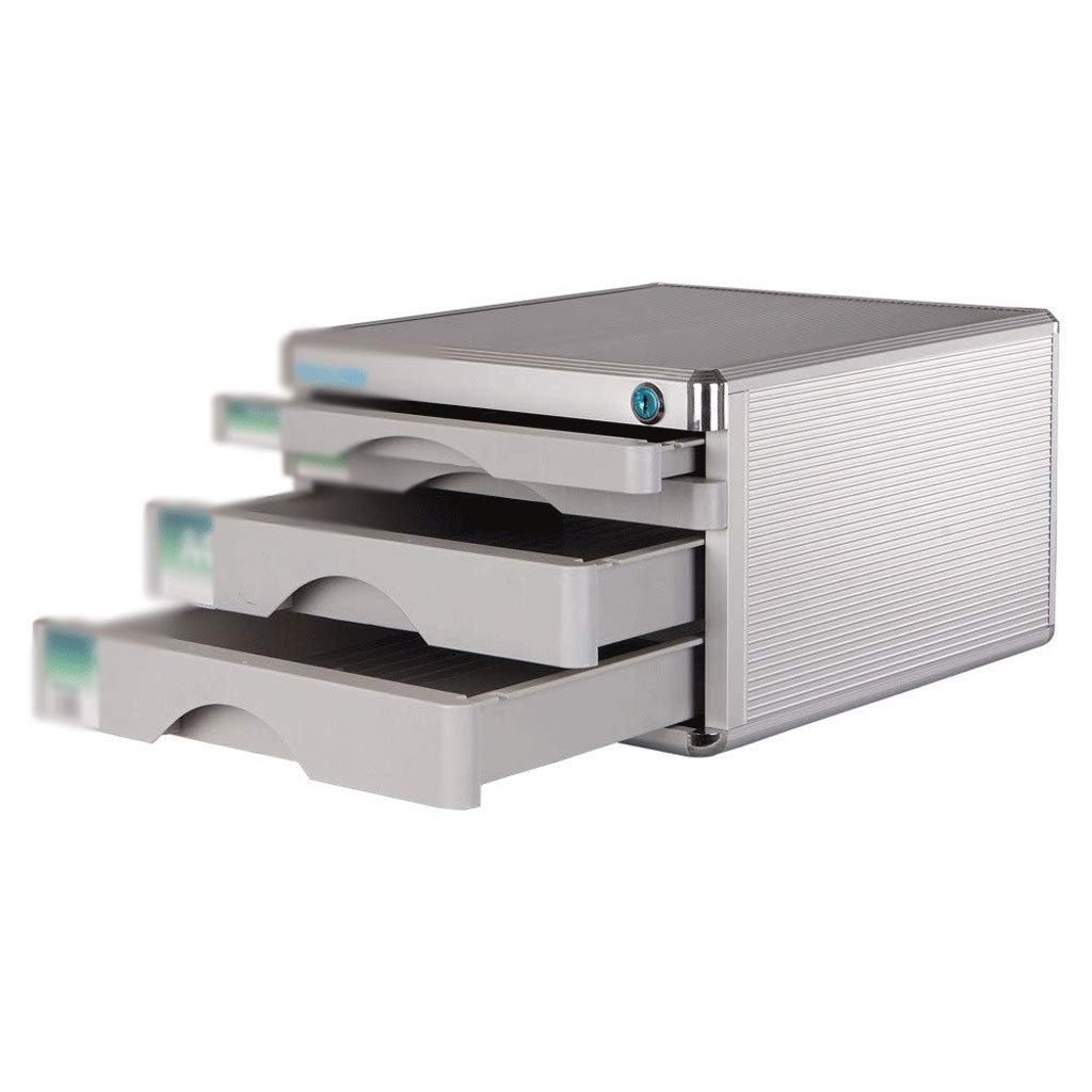 Desktop File Manager con Cassetto Multi Layer Storage Box e Password Lock per Ufficio