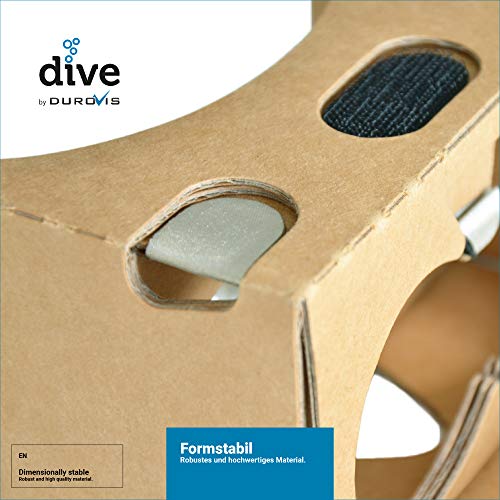 Durovis Dive Cardboard 6 - marrone - vr realtà