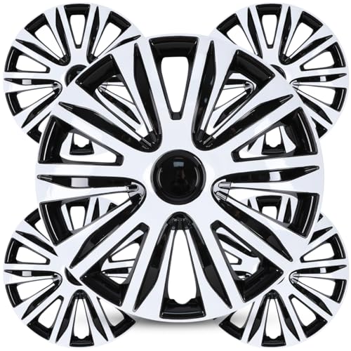 Winjet 16 Inch Lacquer Two-Tone Hubcap Set
