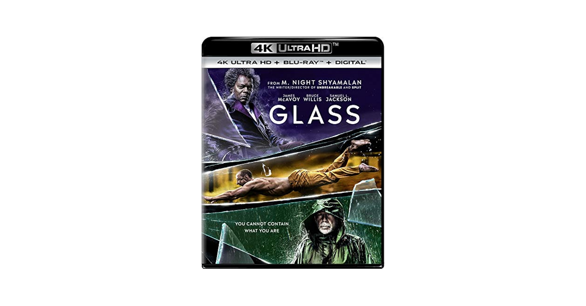 Amazon.com: Glass [Blu-ray] : James McAvoy, Bruce Willis