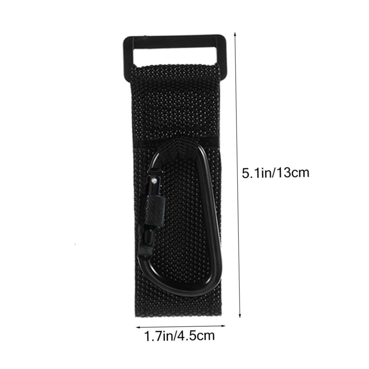 BESPORTBLE 4pcs Stroller Hooks Nonslip Carabiner Bag Hanger for Pushchair Nursery Secure Grip for Shopping Diaper Bags Compact Design for Use