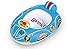 Ginzick Babies Kids Swimming Inflatable Car Float with Leg Holes (Colors Vary)