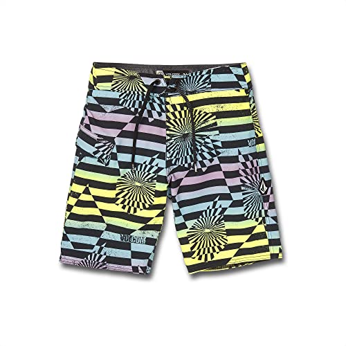 Image of Volcom Boy's Mod Stone Stripe Antigua Sand 22
