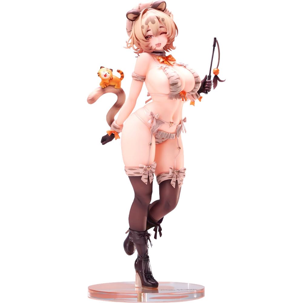 DEXSHUN Migu-chan Figura Anime Ilustración Manga Chica Figura PVC Estatua Coleccionable Decoración Regalos 28 cm