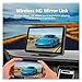 CRROPDA 7 Inch Portable Touch Screen Car Stereo with Wireless Carplay & Android Auto,Mirror Link,Bluetooth,AUX,FM,Siri,Voice Control for All Vehicles