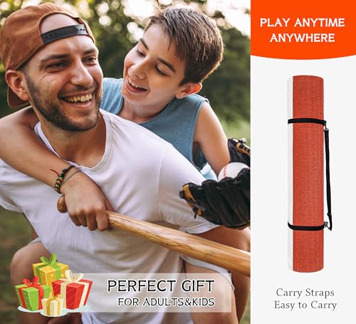 image for KuiBonu 2024 Upgraded Version Baseball Hitting Mat with Antislip Rubbe