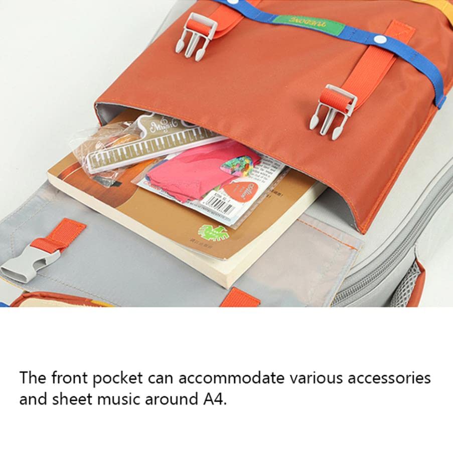Hm Vicyy Oxford Guitar Bag,Housse Guitare Folk,Tour de Cou intégré,intérieur en Coton perlé rembourré 12 mm,avec 2… - Les Beatles, Paul McCartney, John Lennon, RIngo Starr, George Harrison Hm Vicyy Oxford Guitar Bag,Housse Guitare Folk,Tour de Cou intégré,intérieur en Coton perlé rembourré 12 mm,avec 2… – Image 6