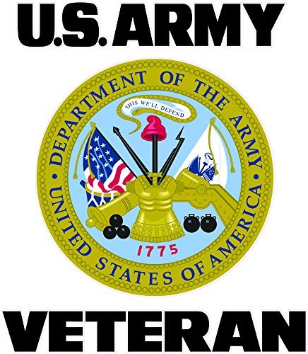 Nostalgia Decals U.S. Army Veteran Shield Decal 6