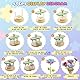 PATEMZON Blumenpresse Kinder, DIY Blumen Bastelset, Blumen Bastelset mit Blumenständer, Vase, Aufkleber, Geschenkpapier, Blumengarten Spielzeug, Basteln Geschenke für Mädchen ab 3 4 5