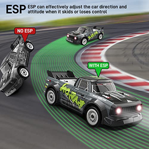 Supdex High Speed Rc Drifting Car, 1:16 20Mph Remote Control Car For Drift And Race, Esp 2.4Ghz Proportional Throttle & Steering Control 4Wd Racing Trucks With Led Lights For Adults And Kids #TOP2