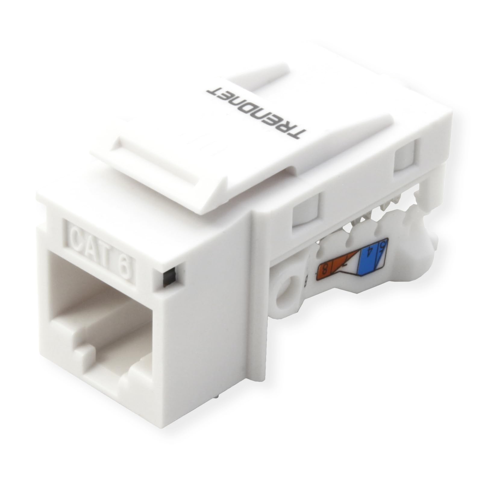 ⭐️jpjpc ⭐️ Amazon.com: TRENDnet Cat6 RJ45 Keystone Jack 50-Pack Bundle
