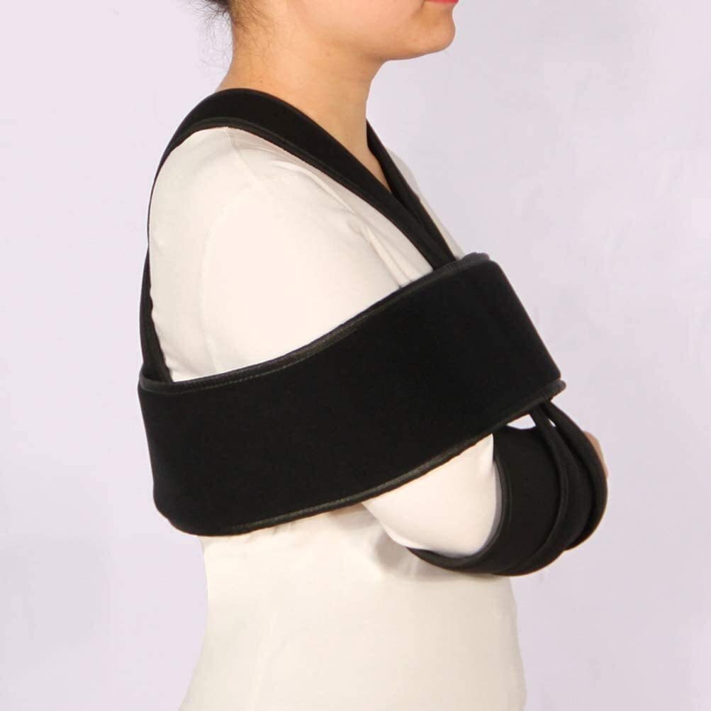 Eslinga de Brazo médico Eslinga de Hombro Ligera, Transpirable, ergonómicamente diseñada Eslinga para Huesos Rotos y fracturados Brazo Ajustable para Reparar Mujeres