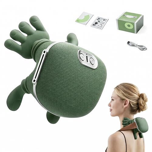 Wireless Handheld Neck Massager with 4D Kneading