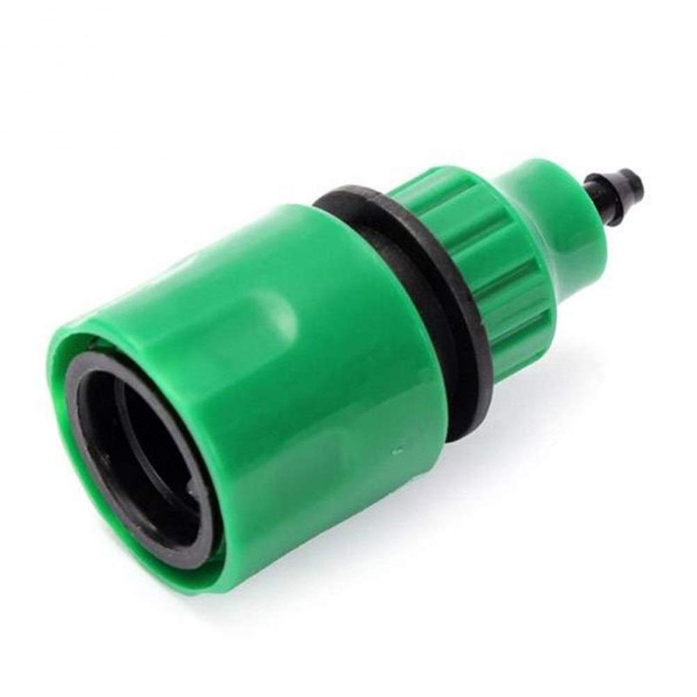 2 Pezzi Raccordo rapido in ABS per Tubo Flessibile per irrigazione Giardino Raccordo a T con riduzione Raccordo per Acqua da Giardino Accessori per l'irrigazione del Giardino