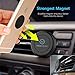 WixGear Universal Air Vent Magnetic Phone Car Mount Holder with Fast Swift-Snap Technology for Smartphones and Mini Tablets, Black 1 Pack