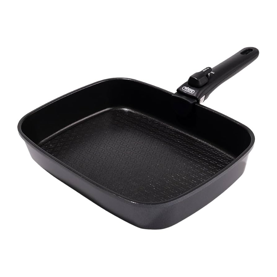 Amazon | boohgle ボオグル 30cm 長方形フライパンセット