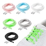 ♥ Vielseitig: Unsere Schnürsenkel sind für alle Altersgruppen und fast alle Arten von Schuhen geeignet, egal ob Turnschuhe, Sneakers, Jogger, Turnschuhe, Derby-Schuhe oder Kinderschuhe. Es kann Ihren Kindern auch helfen, den Ärger loszuwerden, dass sie nicht wissen, wie sie ihre Schnürsenkel binden sollen.