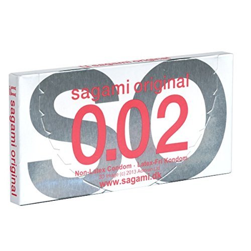 Sagami Original latexfrei 2 Kondome - latexfreie Kondome, japanische Kondome, hypoallergen, hygienisch verpackt Cover