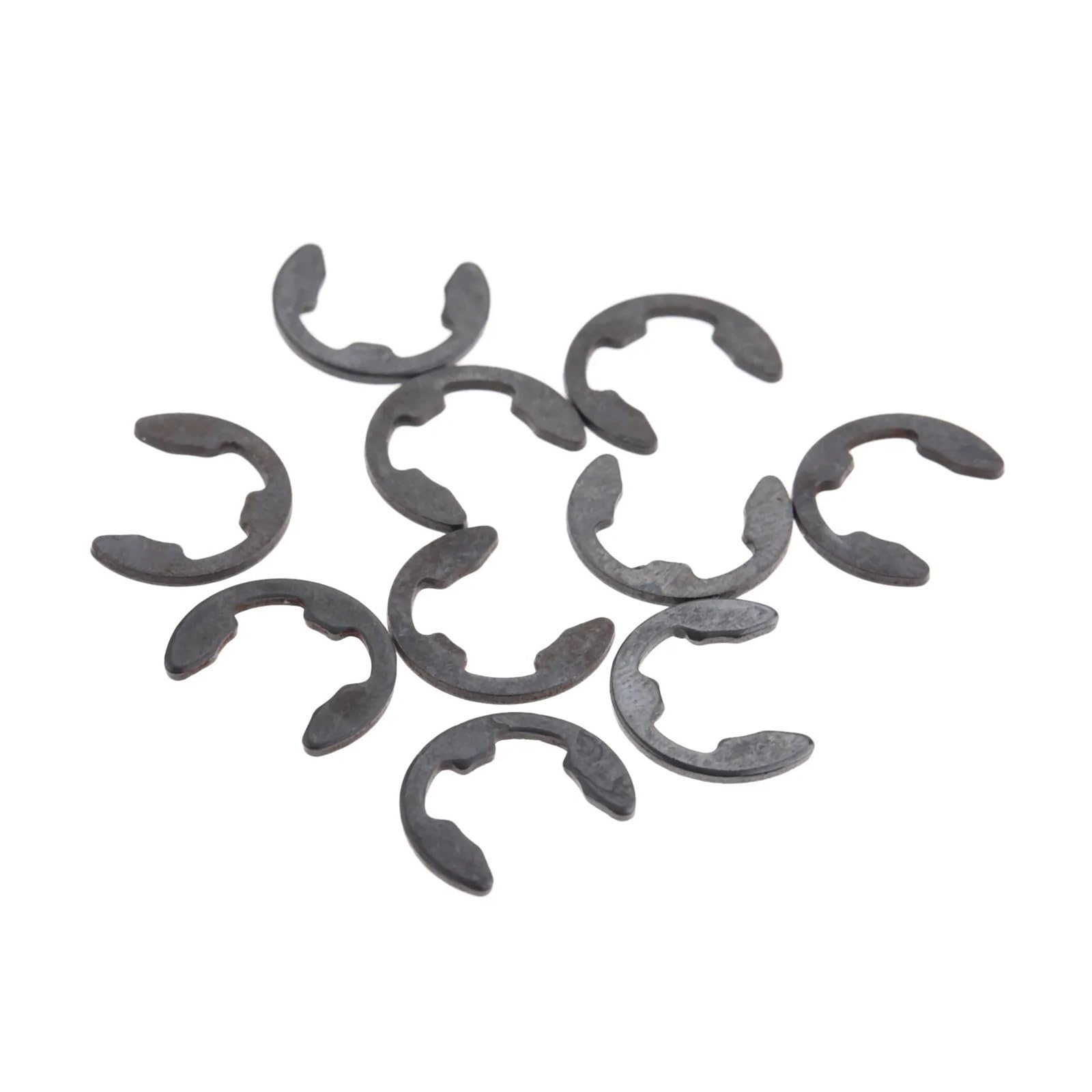 Clutch Drum Needle Bearing Sprocket Washer E Clip Fit for MS170 MS180 MS250 MS240 MS260 MS290 MS440 MS460 MS660 Chainsaw Replacement Parts(10pcs E Clip)
