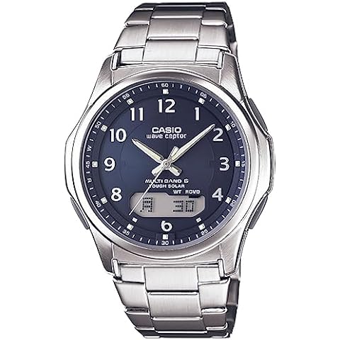 CASIO WAVE CEPTOR WVA-M630D-2A2JF Men's Wristwatch, Solar Powered Cover