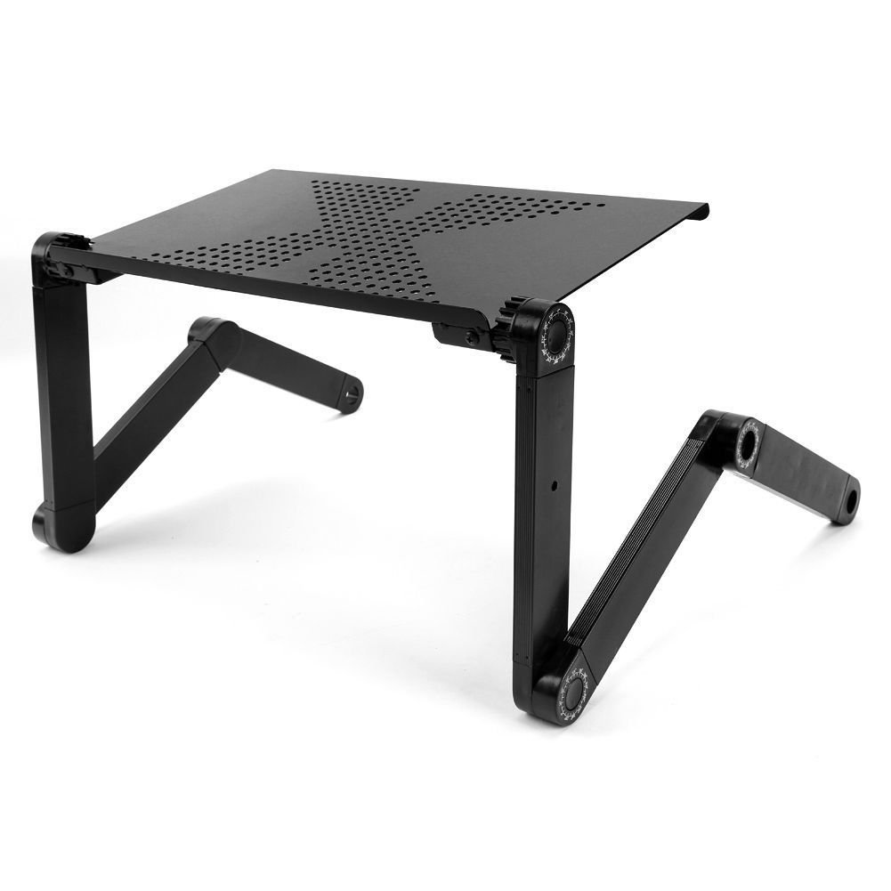 B-Creative Supporto da scrivania per Notebook Computer Portatile Regolabile Tavolo Pieghevole Vassoio per Letto Divano