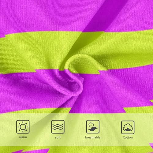 Green Hot Pink Stripe Toddler Boy's Underwear 2T3