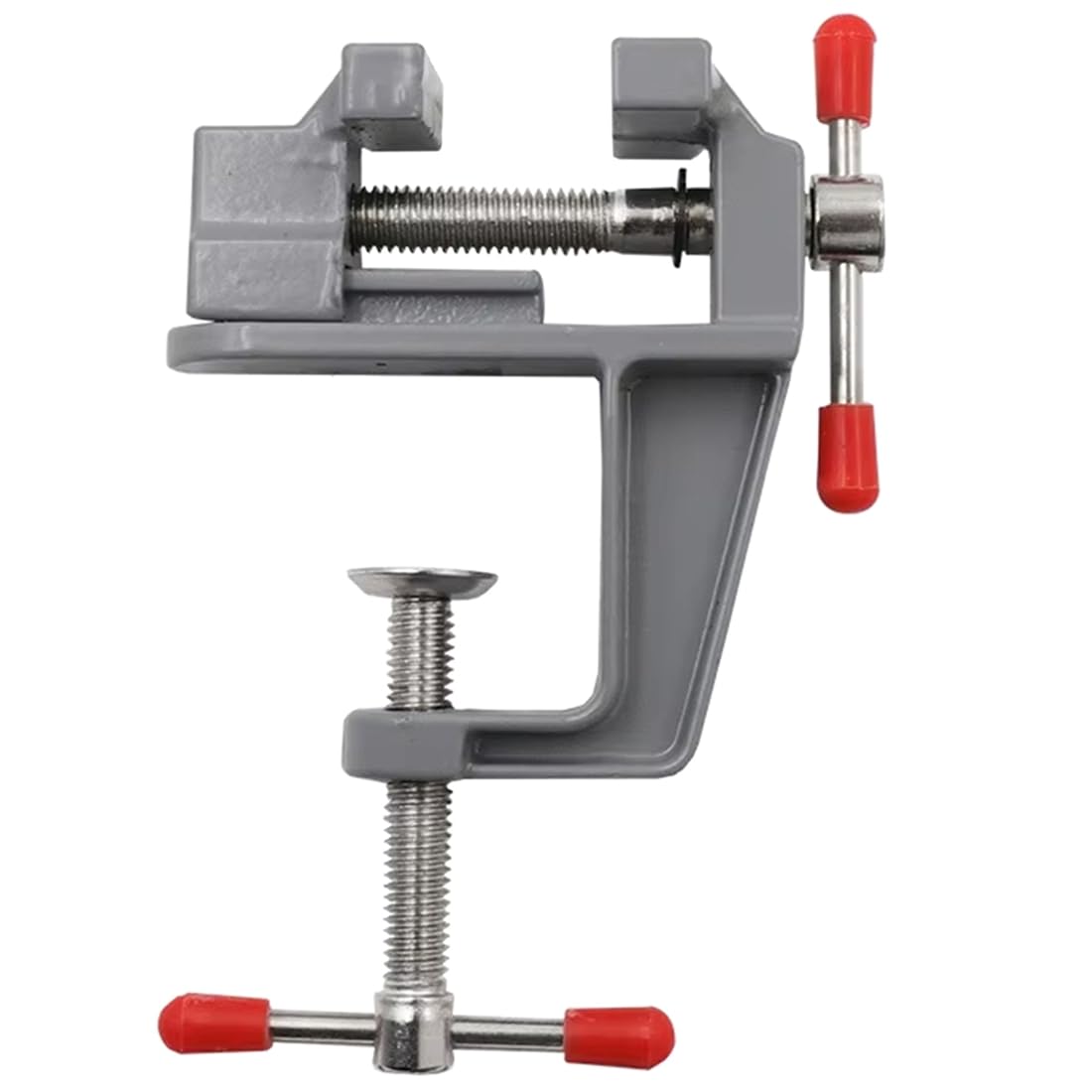 Udsknv[Ksl As Shown Aluminium Alloy Mini Table Bench Clamp Vise Multi-Function Vise For Diy Craft Mold Fixed Repair
