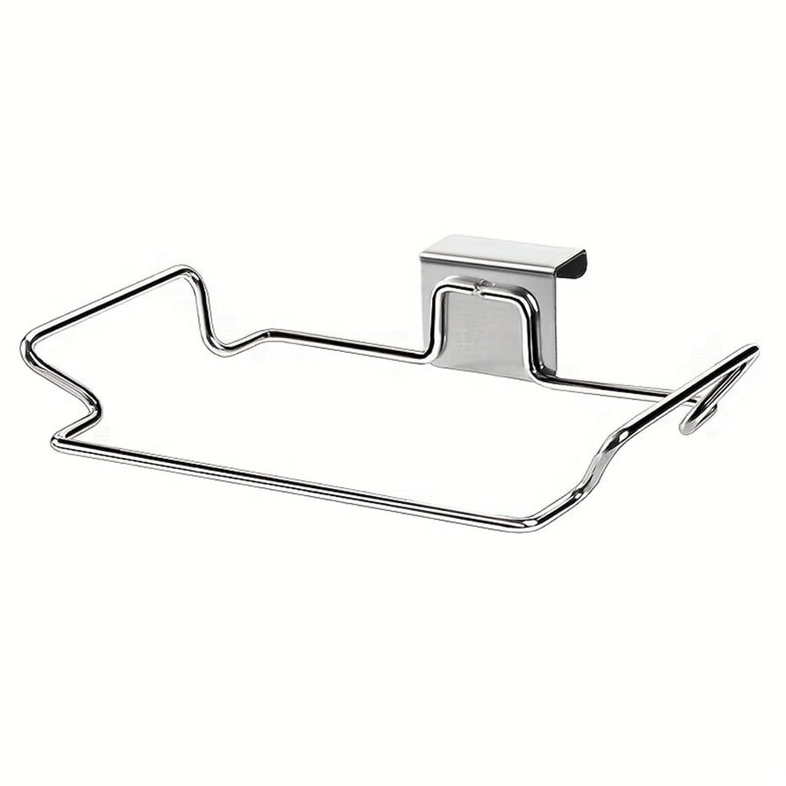 Hsioluted Innovative Kitchen Garbage Bag Holder Cabinet Door Garbage Bag Holder Sturdy Storage Rack for Small Spaces Kitchen Trash Rack