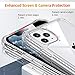 ESR Air Armor Designed for iPhone 11 Pro Case, [Shock-Absorbing] [Scratch-Resistant] [Military Grade Protection] Hard PC + Flexible TPU Frame, for The iPhone 5.8”(2019), Clear