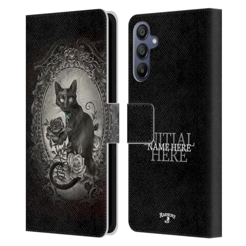 Étui Cuir Samsung Galaxy A15 Personnalisable - Protection Intégrale Motif Gothique Skulls Poe