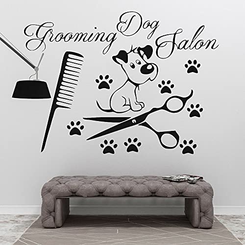 QIANGTOU Negozio di Animali Stickers murali Zampa