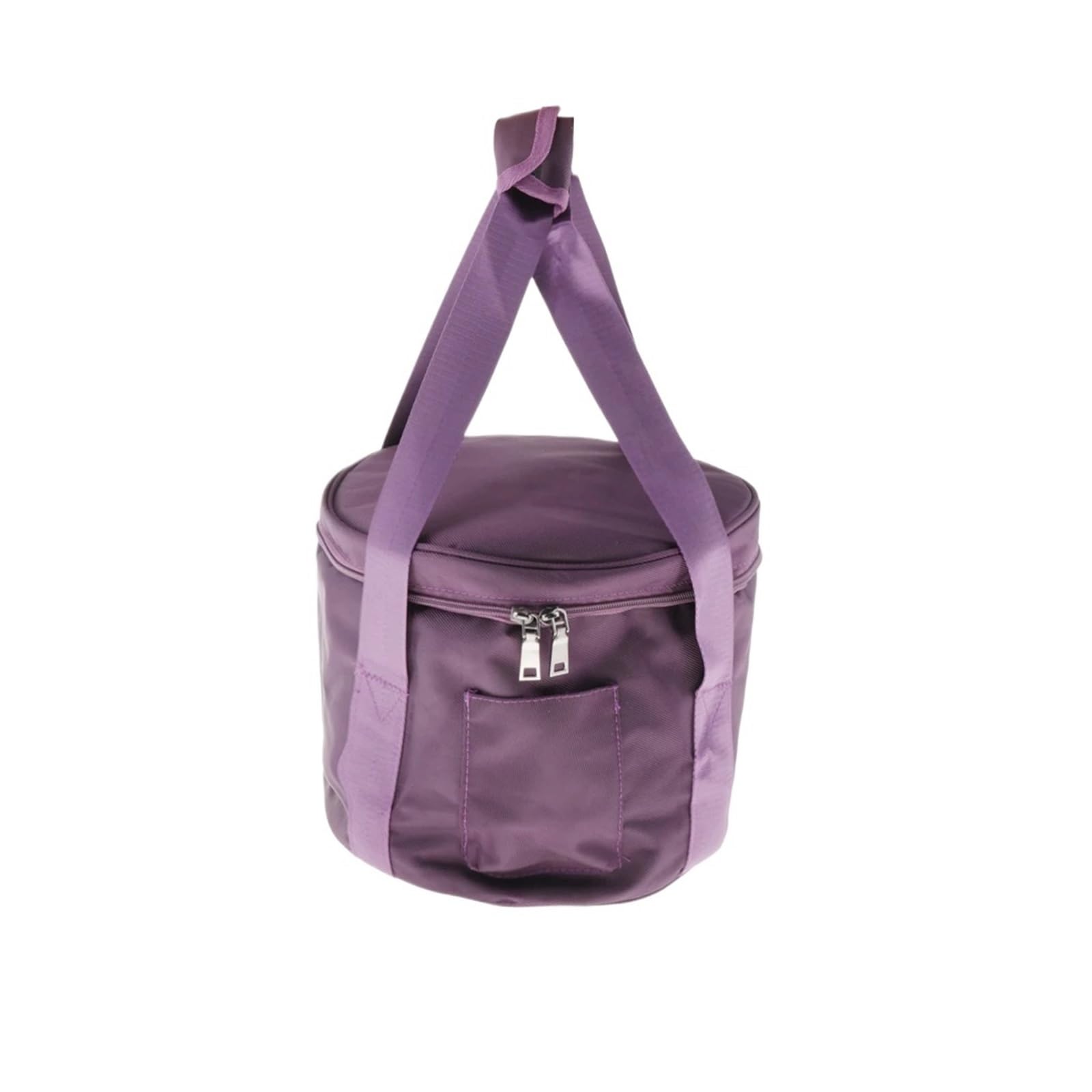 Bolsa para cuencos tibetanos Funda de transporte almacenamiento algodón portátil, bolsa cristal for cantar, for meditación, Yoga, piezas for cuencos(Purple B 12inch)