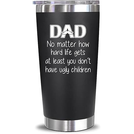 Enhancing Fatherhood with NewEleven's Thoughtful Tumbler: A Cherished Gift from Loving Children