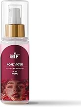 GIF 100% Pure & Natural Rose Water | Hydrating Toner & Facial Mist | Gulab Jal for Skin, Face & Hair | Chemical-Free & Preservative-Free (100ml)