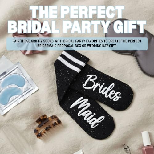 Image of Funky Junque Bride Crew Socks, Bachelorette Wedding Party Gift