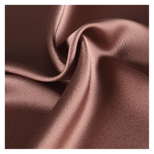 Tissu satin de soie au mètre brillant blanc pour robe de soirée fluide