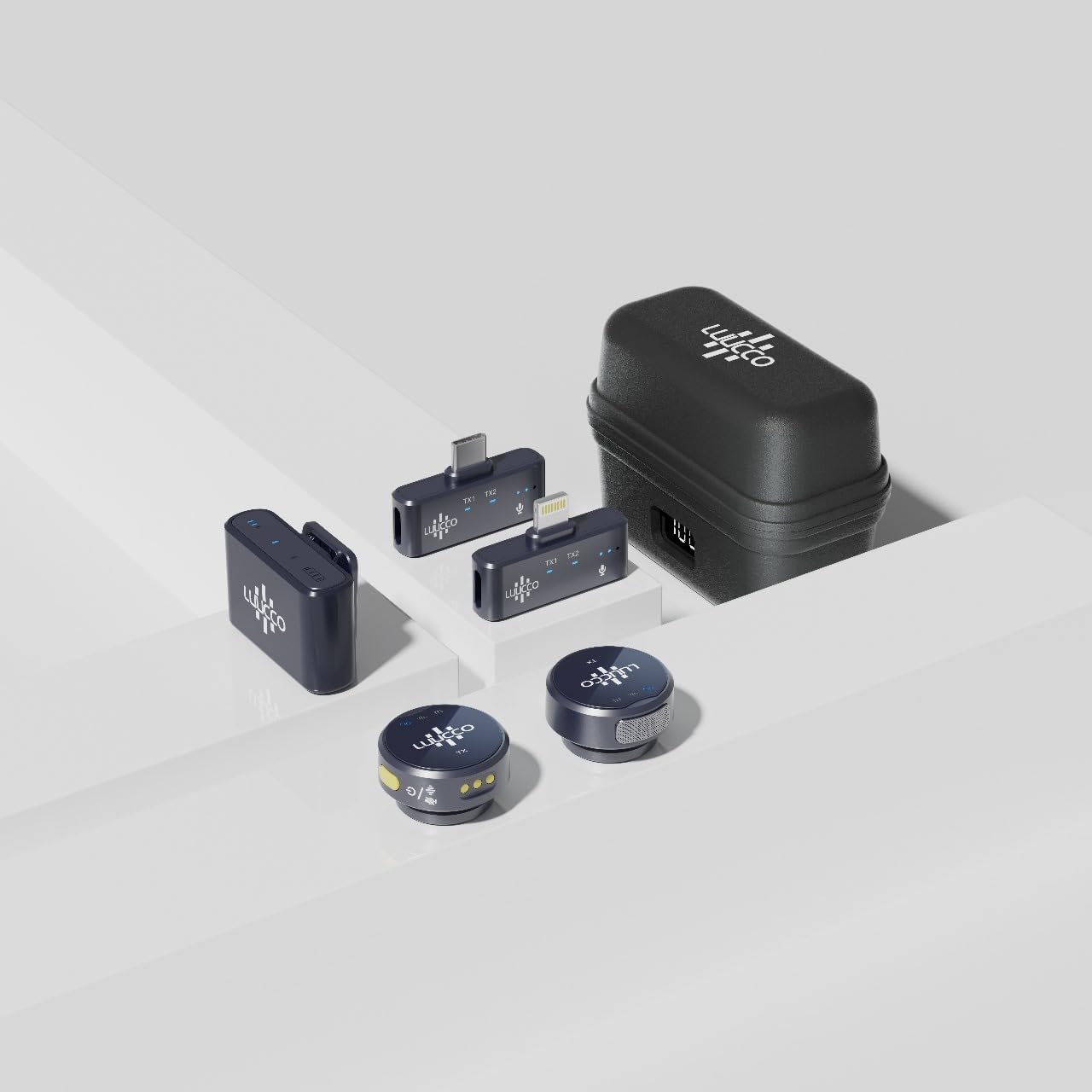 LUUCCO AirWave K2 Combo Wireless Microphone Kit