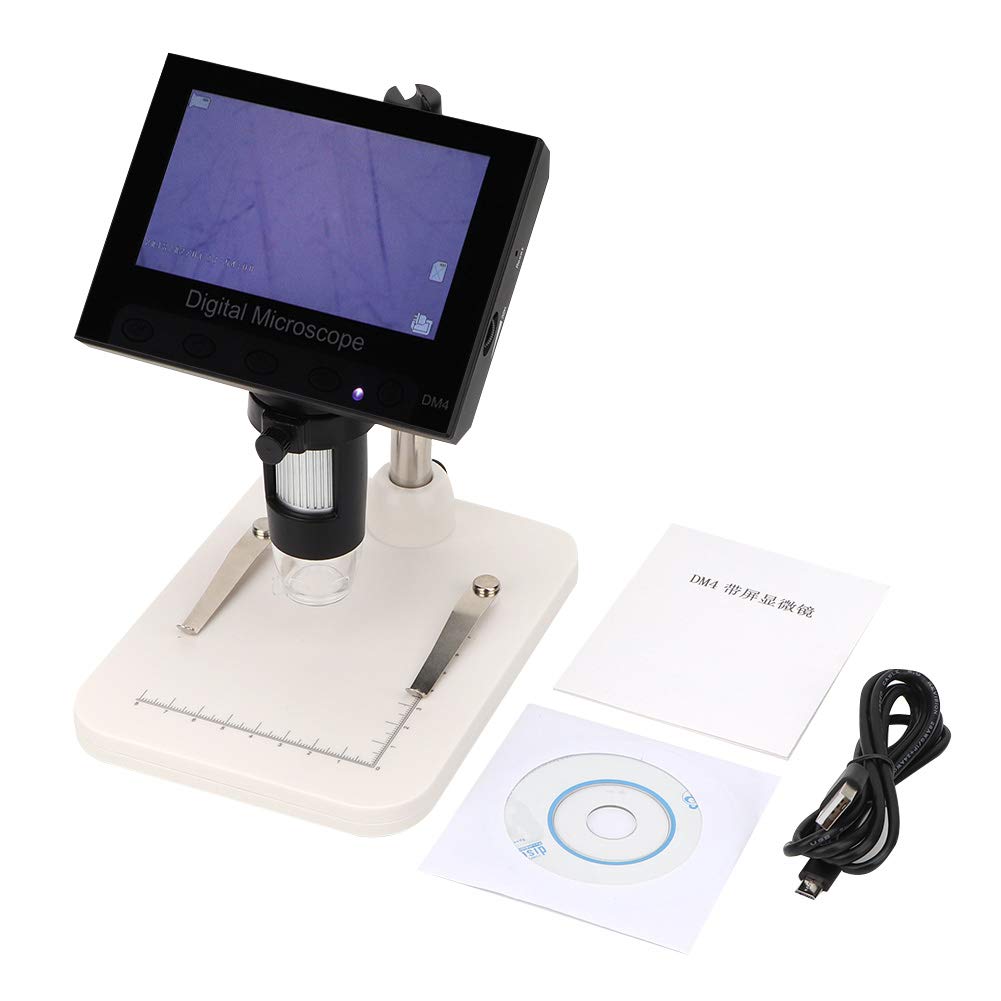 Fafeicy Digitalmikroskop 1000X, 4,3 Zoll LCD mit 5MP Sensor und