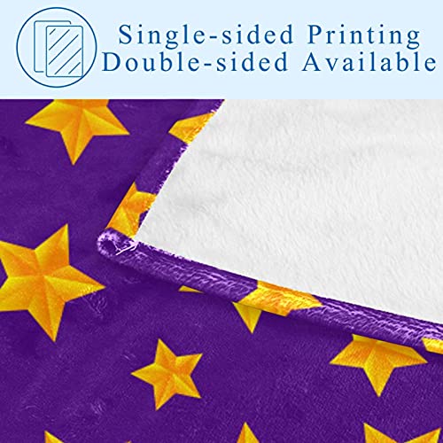 Couverture chaude violette pour des nuits douces sous les étoiles - 5