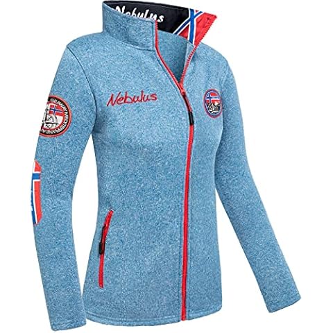 Nebulus Damen Fleecejacke FLENN, warme Fleece Jacke Cover