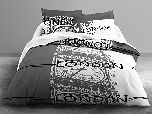 TODAY 013081 Copripiumino Enjoy Big Ben Grey 220 x...