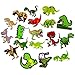 Produktbild BLOUR 50 Stück Cartoon Tier Dinosaurier Kinder Spielzeug Aufkleber für DIY Gepäck   Notebook Computer Skateboard Gitarre Motorrad Dekoration