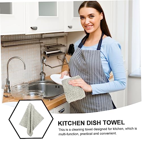 Outanaya 10 Peças Esponjas De Limpeza De Pano De Microfibra Toalha De Secagem Rápida Toalhas De Limp