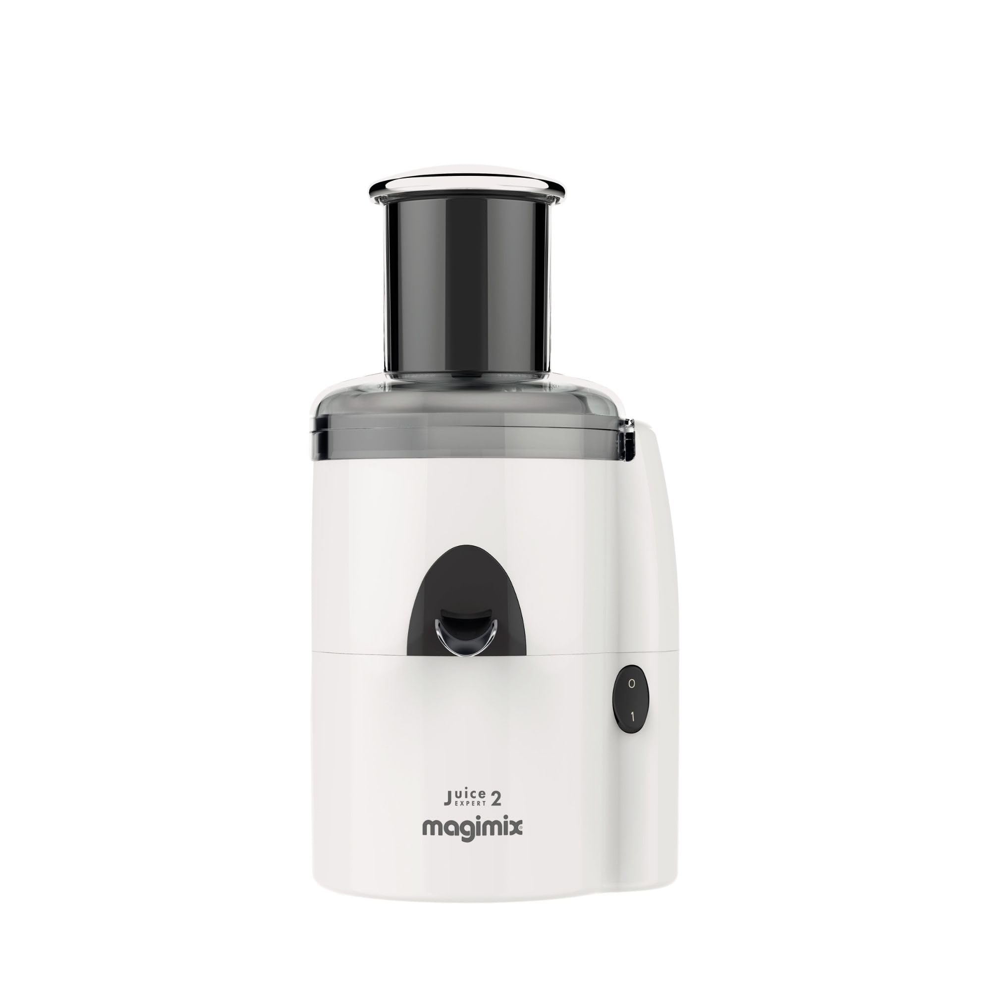 magimix Extracteur de Jus 2 en 1 Juice Expert 2 – Centrifugeuse et Presse-Agrumes – Extraction à Froid, Moteur Puissant, Sans BPA – Idéal Fruits & Légumes – Facile à Nettoyer – Blanc